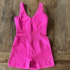 Vibrant Pink Bodysuit / Onesie